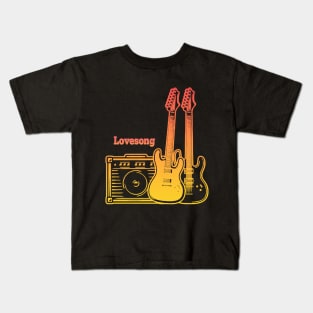 Lovesong Play With Guitars Kids T-Shirt